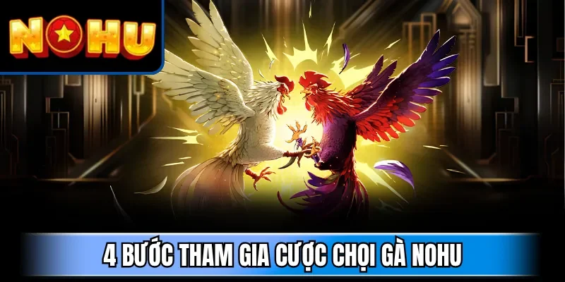 4 bước tham gia cược chọi gà NOHU
