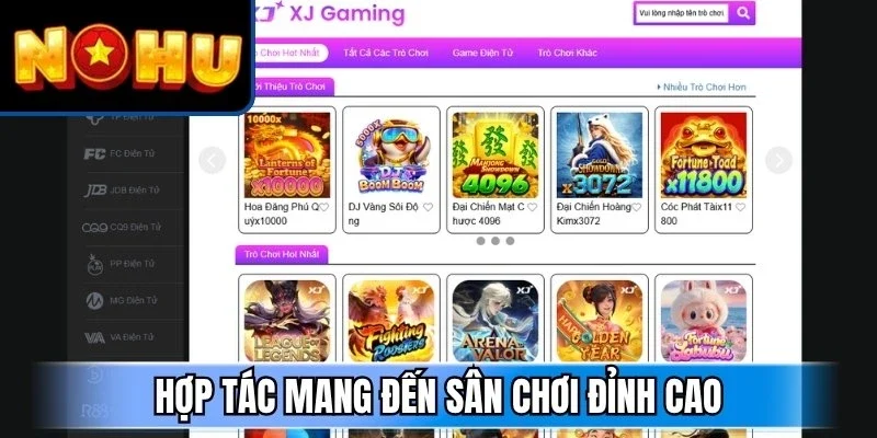 Hợp tác mang đến sân chơi đỉnh cao