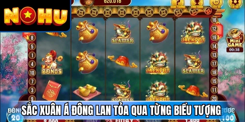 Sắc xuân Á Đông lan tỏa qua từng biểu tượng 